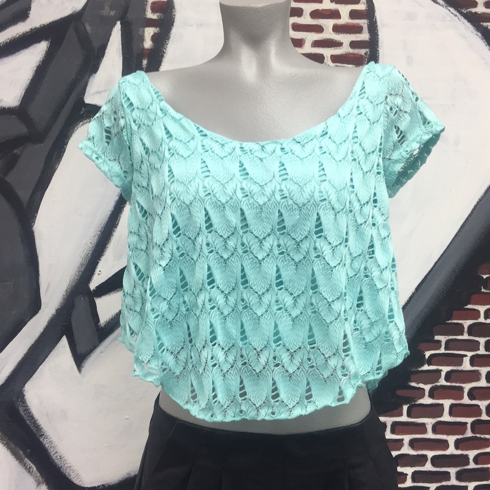 Full Tilt Floral Lace Blouse